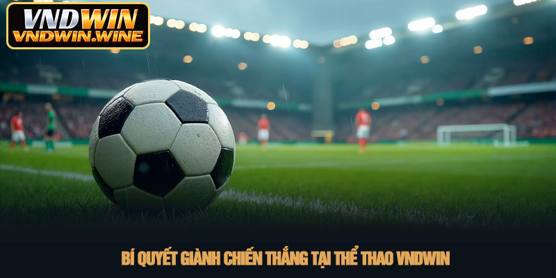 Thể thao VNDWIN - Đỉnh cao cá cược trực tuyến 2026 4 Bí quyết giành chiến thắng tại Thể thao VNDWIN