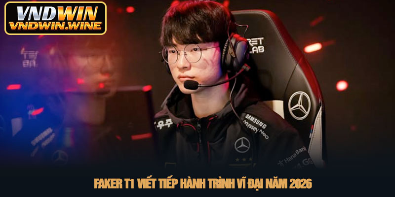 Faker T1 - Biểu tượng bất diệt của làng Esports thế giới 2 Faker T1 viết tiếp hành trình vĩ đại năm 2026